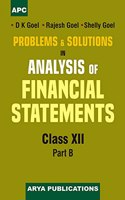 Problems & Solutions in Analysis of Financial Statement Class- XII (Part-B)