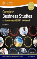 Cie Complete Igcse Business Studies 2nd Edition Book