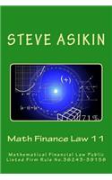 Math Finance Law 11