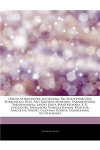 Articles on Hindu Astrologers, Including