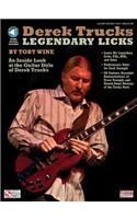Derek Trucks Legendary Licks: An Inside Look at the Guitar Style of Derek Trucks Book/Online Audio