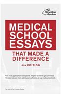 Medical School Essays That Made a Difference