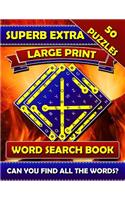 Superb Extra Large Print Word Search Books