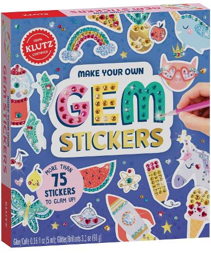 Make Your Own Gem Stickers: (Klutz)