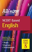 CBSE All in one NCERT Based English Class 8 for 2022 Exam (Updated edition for Term 1 and 2)