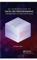 An Introduction to Excel VBA Programming