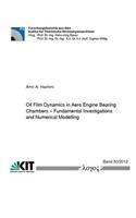 Oil Film Dynamics in Aero Engine Bearing Chambers