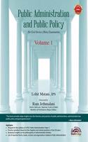 Public Administration and Public Policy (Volume - 1)