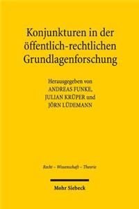 Konjunkturen in der öffentlich-rechtlichen Grundlagenforschung