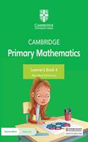 Cambridge Primary Mathematics Learner's Book 4 with Digital Access (1 Year)