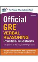 Official GRE Verbal Reasoning Practice Questions