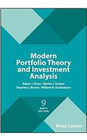 Modern Portfolio Theory and Investment Analysis, Ninth Edition