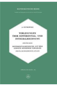Vorlesungen über Differential- und Integralrechnung