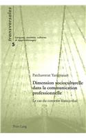 Dimension Socioculturelle Dans La Communication Professionnelle