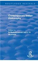 Revival: Contemporary Indian Philosophy (1936)