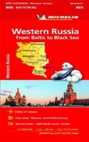 Western Russia - Michelin National Map 805