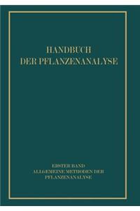 Allgemeine Methoden der Pflanzenanalyse