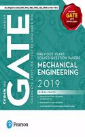 Previous Years' Solved Question Papers: GATE Mechanical Engineering, 2019 by Pearson (Old Edition)