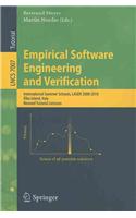 Empirical Software Engineering and Verification