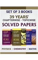 39 Years Chapterwise Topicwise Solved Papers IIT JEE Mathematics, Chemistry, Physics