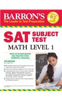 SAT Subject Test Math Level 1: (Barron's SAT Subject Test Math Level 1)