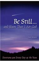 Be Still