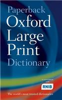 Paperback Oxford Large Print Dictionary