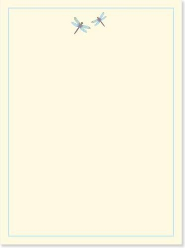 Box Stat Blue Dragonflies