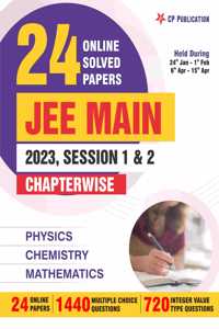 JEE Main 2023 Chapterwise Solved Papers PCM