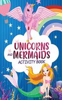 Mermaid Unicorn Activity Workbook