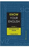 Know Your English - Vol. 3: Grammar and Usage