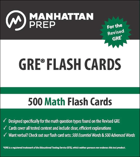 500 GRE Math Flash Cards