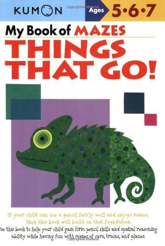 My Book Of Mazes: Things That Go!