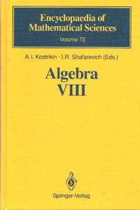 Algebra VIII: Representations of Finite-Dimensional Algebras (Encyclopaedia of Mathematical Sciences)