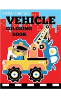 Vehicle Coloring Book