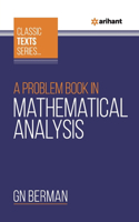Problem Book In Mathematical Analysis