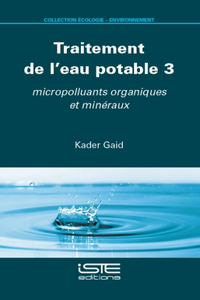 Traitement de l'eau potable 3