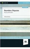 Boundary Disputes