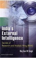 India's External Intelligence: Secrets of Research and Analysis Wing (RAW)