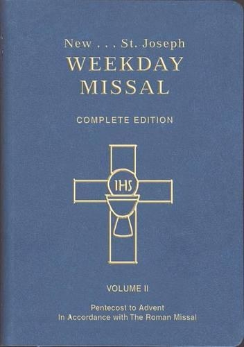 St. Joseph Weekday Missal (Vol. II / Pentecost to Advent)