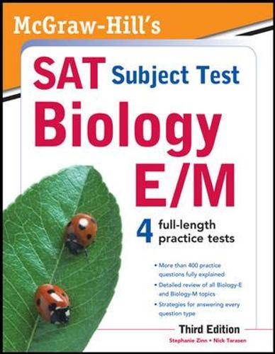 McGraw-Hill's SAT Subject Test Biology E/M