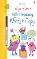 Wipe-clean High-Frequency Words to copy