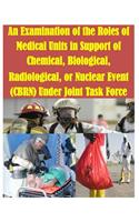 Examination of the Roles of Medical Units in Support of Chemical, Biological, Radiological, or Nuclear Event (CBRN) Under Joint Task Force