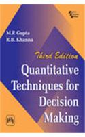 Quantitative Techniques For Decision Making, 3/E