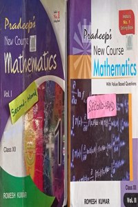Pradeep New Course Mathematics Class 12 Volume 1&2