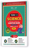 Educart Term 2 Science CBSE Class 10 Objective & Subjective Question Bank 2022 (Exclusively On New Competency Based Education Pattern) Edubook