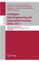 Intelligent Data Engineering and Automated Learning - Ideal 2017