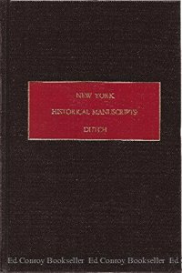 New York Historical Manuscripts