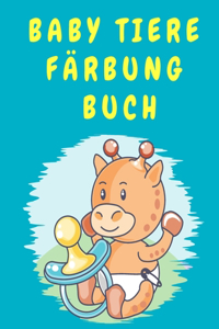 Baby Tiere Färbung Buch