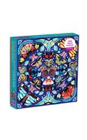 Kaleido-Butterflies 500 Piece Family Puzzle
